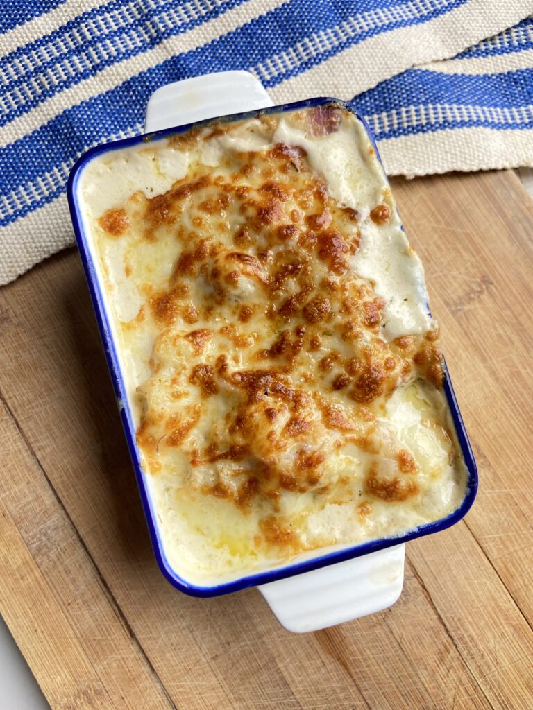 couve flor gratinada