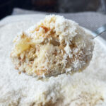 Abacaxi coco e doce de leite